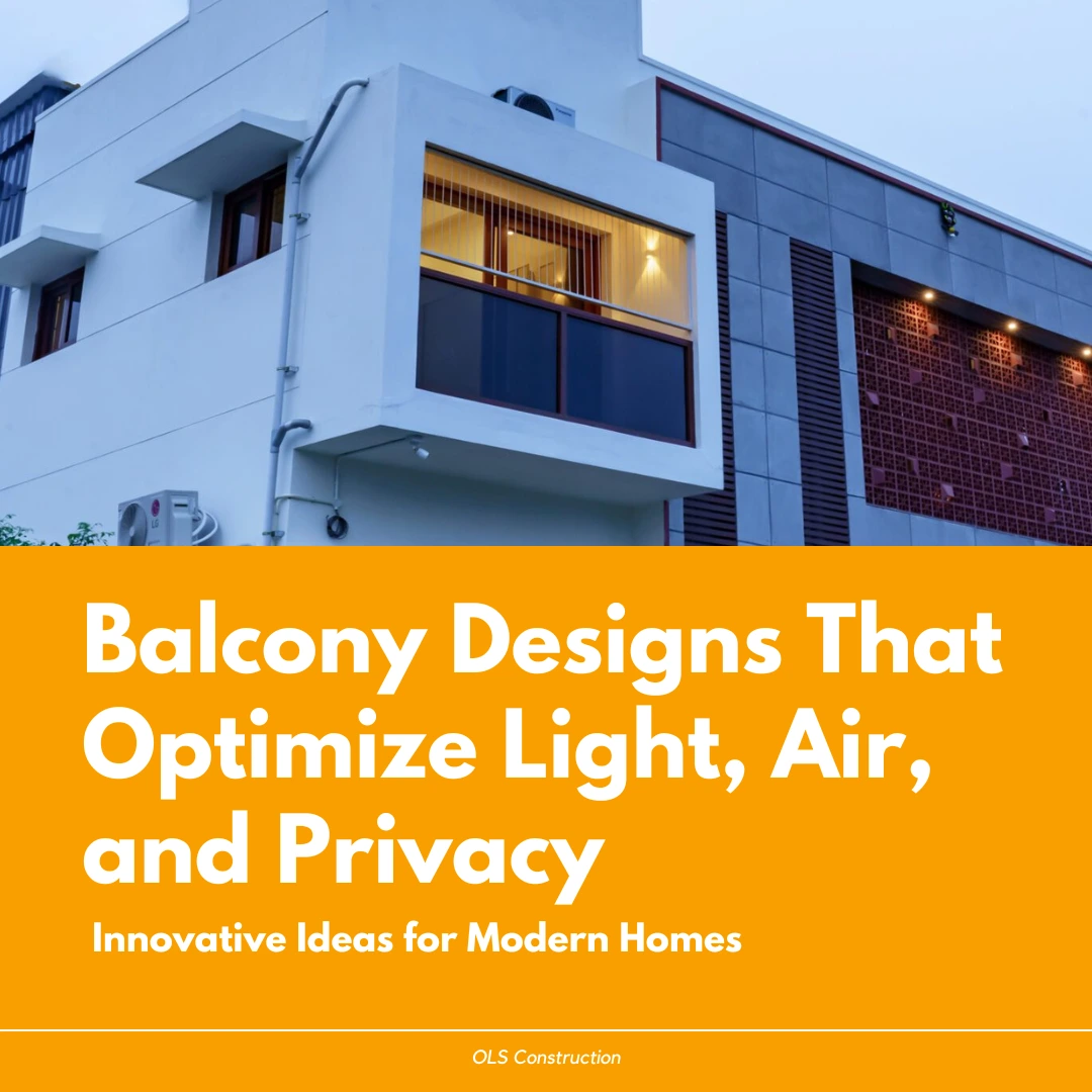 Balcony Designs That Optimize Light, Air, and Privacy